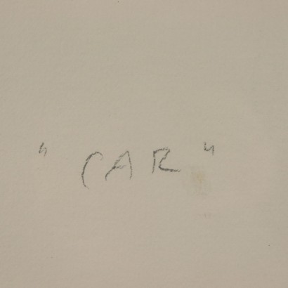 Car", grafica su cartone