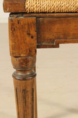 antigüedades, sillas, silla, silla, silla, silla Italia, 700 silla de nogal