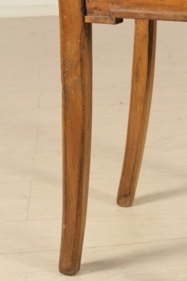 antigüedades, sillas, silla, silla, silla, silla Italia, 700 silla de nogal