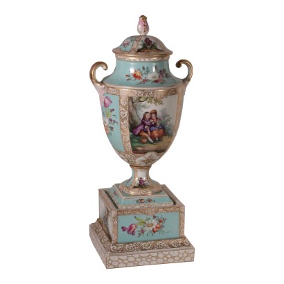 Vaso in porcellana di Dresden