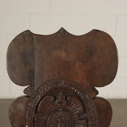 Chair-Stool Walnut Italy 17th Century