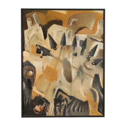 Composition abstraite de Sergio Battarola