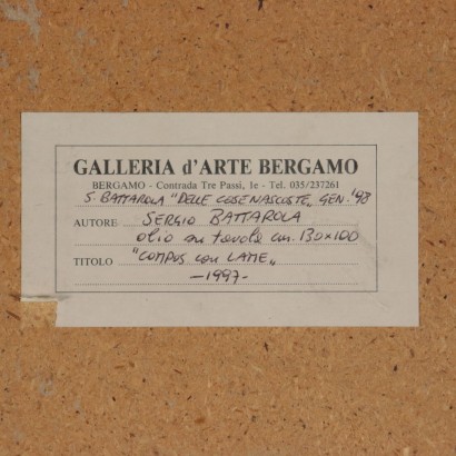 Composition abstraite de Sergio Battarola