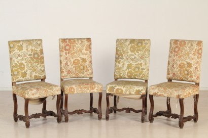 Gruppo 4 Sedie Neorinascimento