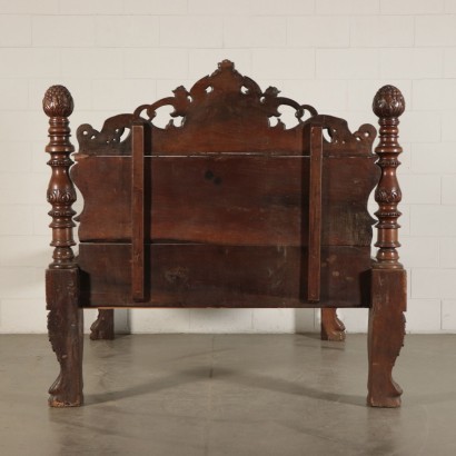 Bett Nussbaum Italien XVII Jhd