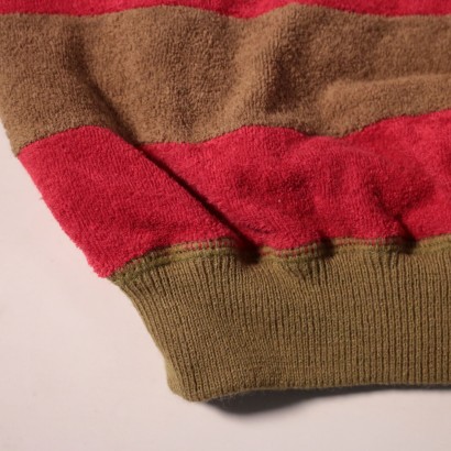 Felpa Vintage Uomo Yves Saint laurent Con Righe