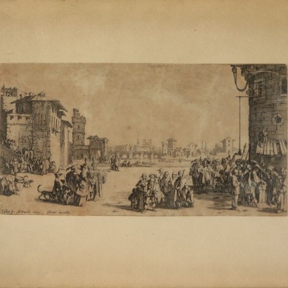 Grabado de Jacques Callot