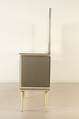 modernariato, mobilio, buffet con specchio anni 40, buffet ann 40, specchio anni 40, buffet produzione italiana, specchio produzione italiana