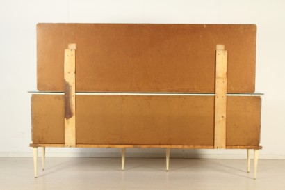 modernariato, mobilio, buffet con specchio anni 40, buffet ann 40, specchio anni 40, buffet produzione italiana, specchio produzione italiana