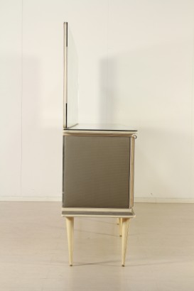 modernariato, mobilio, buffet con specchio anni 40, buffet ann 40, specchio anni 40, buffet produzione italiana, specchio produzione italiana