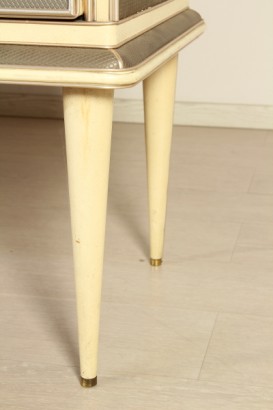 modernariato, mobilio, buffet con specchio anni 40, buffet ann 40, specchio anni 40, buffet produzione italiana, specchio produzione italiana