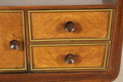 coleccionables, muebles, cabecera años 30 par, par de mesitas, mesitas de noche, mesita de noche mesas de producción italiana de 30 años, mesitas de noche