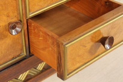 coleccionables, muebles, cabecera años 30 par, par de mesitas, mesitas de noche, mesita de noche mesas de producción italiana de 30 años, mesitas de noche