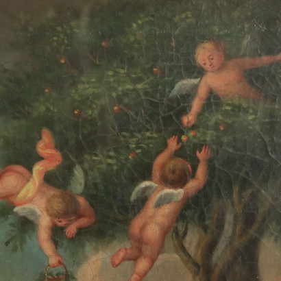 Sacra Famiglia con Angeli
