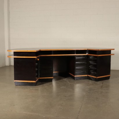 modernariato, modernariato di design, scrivania, scrivania modernariato, scrivania di modernariato, scrivania italiana, scrivania vintage, scrivania anni '60, scrivania design anni 60,Scrivania Reception Anni 40