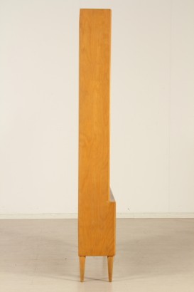 diseño moderno, muebles, librería, librería 40/50 años, biblioteca de producción italiana, librería