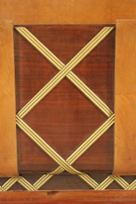 moderno de antigüedades, muebles, cama 30/40 años, cama italiana