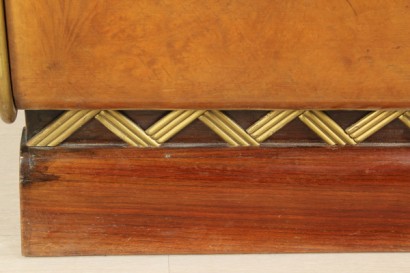 moderno de antigüedades, muebles, cama 30/40 años, cama italiana