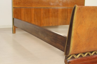 moderno de antigüedades, muebles, cama 30/40 años, cama italiana