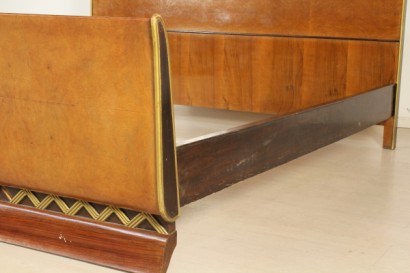 moderno de antigüedades, muebles, cama 30/40 años, cama italiana