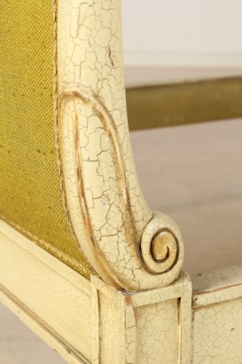 bottega del 900, mobili in stile, letti in stile neoclassico, letti legno laccato, letti meta 900, letti 900, letti italia, letti