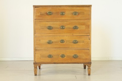 bottega del 900, mobili in stile, cassettiera 900, cassettiera neoclassico, cassettiera meta 900, cassettiera ciliegio, cassettiera in stile neoclassico, cassettiera italia, cassettiera