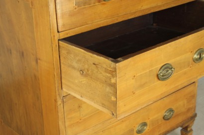 bottega del 900, mobili in stile, cassettiera 900, cassettiera neoclassico, cassettiera meta 900, cassettiera ciliegio, cassettiera in stile neoclassico, cassettiera italia, cassettiera