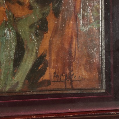 Dipinto di Alessandro Milesi