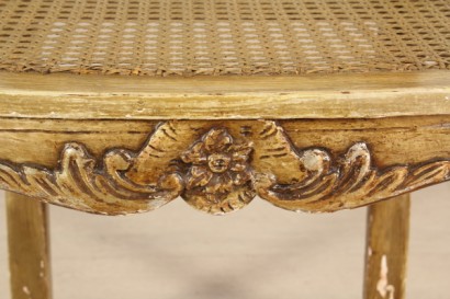 bottega del 900, barocchetto, sei sedie barocchetto, sedie barocchetto, sedie meta 900, sedie 900, sedie italia, sedie legno laccato, sedie laccate, sedie