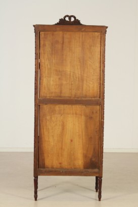 bottega del 900, liberty, vetrina liberty, vetrina 900, vetrina inizi 900, vetrina legno laccato, vetrina italia, vetrina