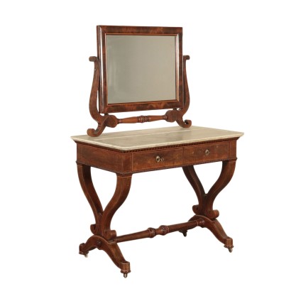 Console Restauration Charles X Acajou Italie '800