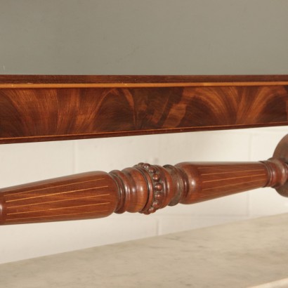 Console Restauration Charles X Acajou Italie '800
