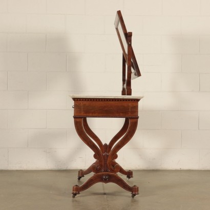 Console Restauration Charles X Acajou Italie '800