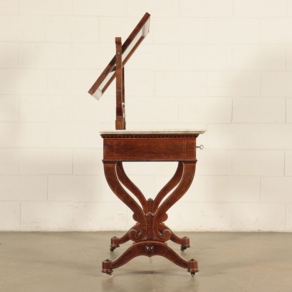 Console Restauration Charles X Acajou Italie '800