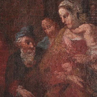 Scène un sujet biblique