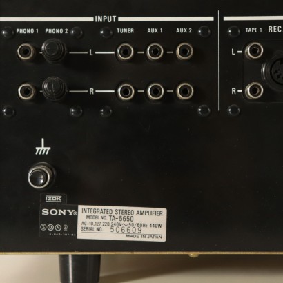 Sony TA 5650 Amplificador integrado (1975)