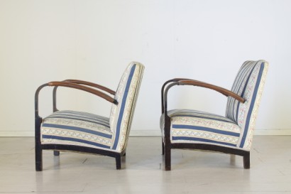 Modernismo, sillones, sillones italianos de 40 años