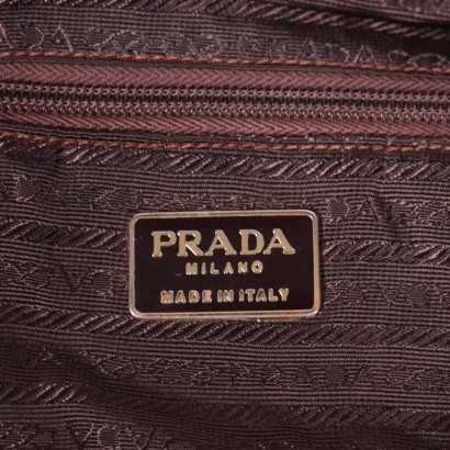 Bolso De Prada Vintage Marrón Claro