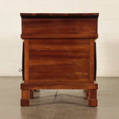 antiquariato, scrivania, antiquariato scrivanie, scrivania antica, scrivania antica italiana, scrivania di antiquariato, scrivania neoclassica, scrivania del 800,Scrivania Piemontese Impero