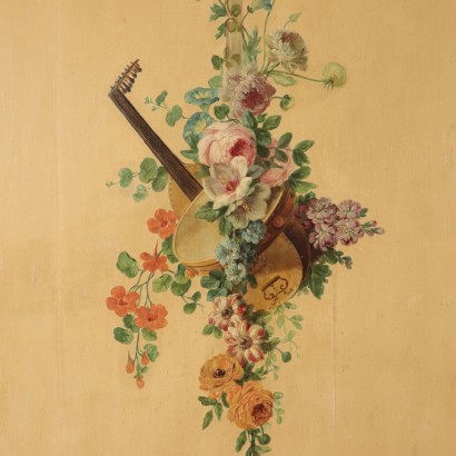 arte, arte italiano, pintura italiana antigua, Paneles decorativos Boiserie