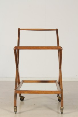 meubles rétro, accessoires, chariot, chariot 50 ans production italienne, panier d'achat