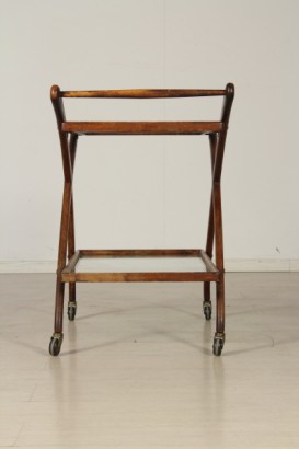 modernisme, accessoires, chariot, chariot chariot de production italienne 50 ans