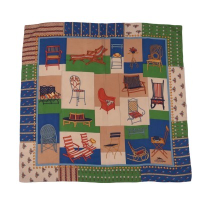 Foulard Vintage Longchamp