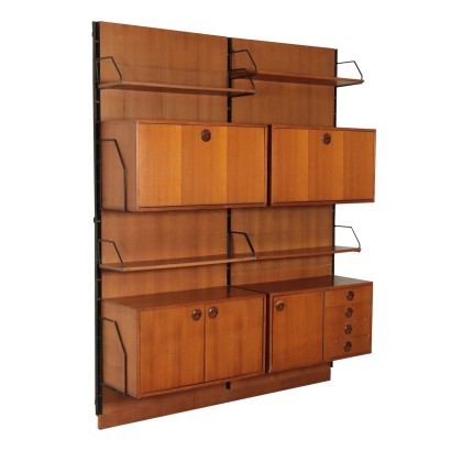 modernariato, modernariato di design, libreria, libreria modernariato, libreria di modernariato, libreria italiana, libreria vintage, libreria anni '60, libreria design anni 60