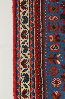 années 60/70 Koliai tapis. Matière : coton et laine. Main d’artisanat. Grand noeud