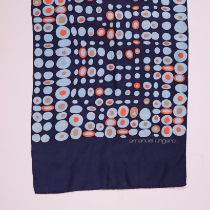 ,Foulard In Seta Vintage Ungaro