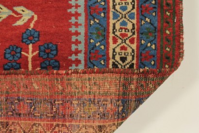 antiquités, tapis, moquette de tapis tapis 1940 's, Perse, afschar, tapis, tapis, tapis de main artisanat, tapis de 40 ans, tapis laine chunky noeud