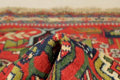 antiquités, tapis, moquette de tapis tapis 1940 's, Perse, afschar, tapis, tapis, tapis de main artisanat, tapis de 40 ans, tapis laine chunky noeud