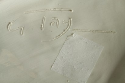 Due cerbiatti in ceramica