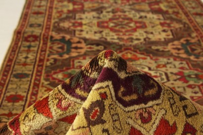 antiquités, tapis, moquette, lane tapis tapis de l'Azerbaïdjan, de 70 ans, tapis, tapis noeud fin, coton, tapis de laine, tapis, tapis de fabrication 70 tapis manuel, d'ans